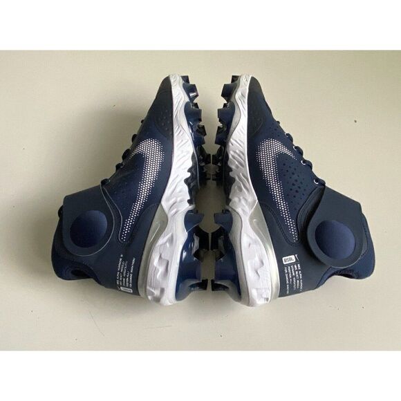 Nike Alpha Huarache 3 High Mens Baseball Cleats Men’s Sz 14 Navy Blue CZ4455-400 - Picture 9 of 11